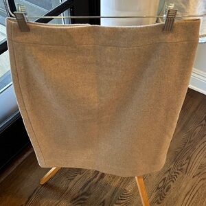 J. Crew Factory Women's Tan Pencil Skirt